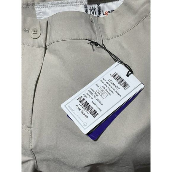New With Tags LESMART Womens Golf Pants Size 14 MSRP $99 - Picture 2 of 6